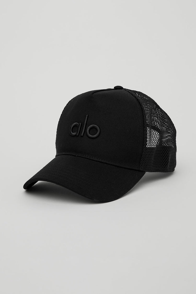 Gorra de camionero District - Negra