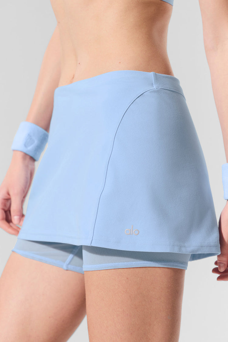 Falda Serve It Up de Alosoft - Azul concha